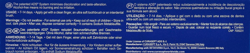 Curasept Periodontal Gel 0.5% 30ml