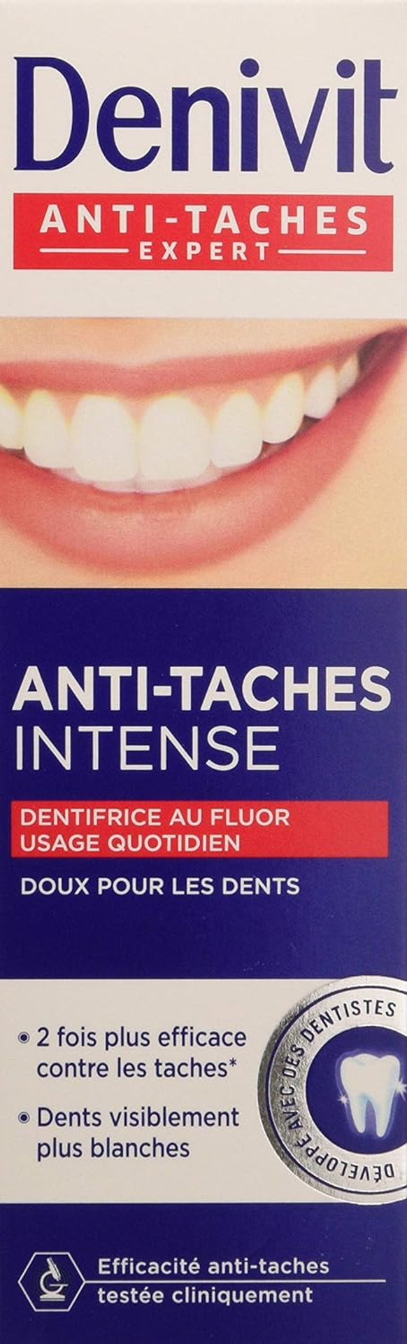 Denivit DENTIFRICE Anti Taches  50 ml  LOT DE 2