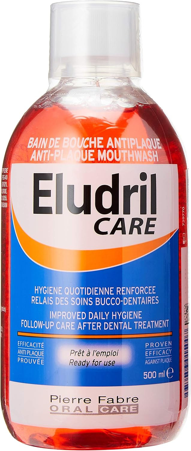 Eludril Care Bain de Bouche Antiplaque 500 ml