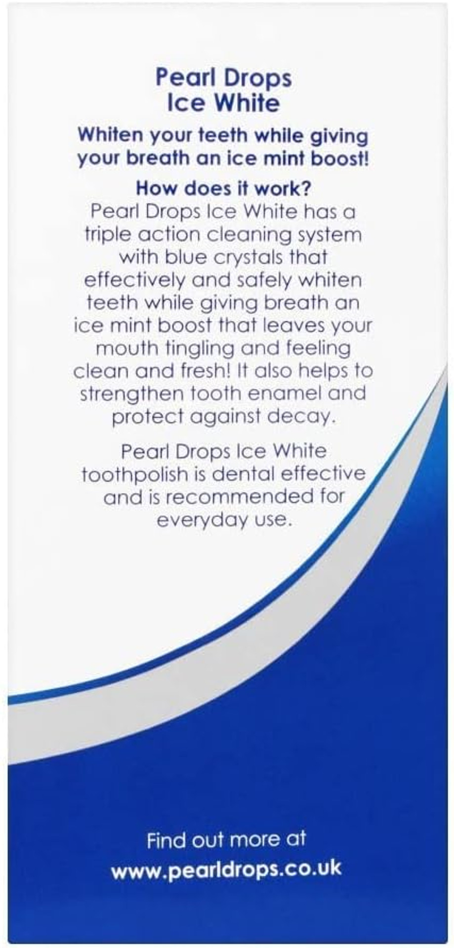 PEARL DROPS Ice White T/Polish