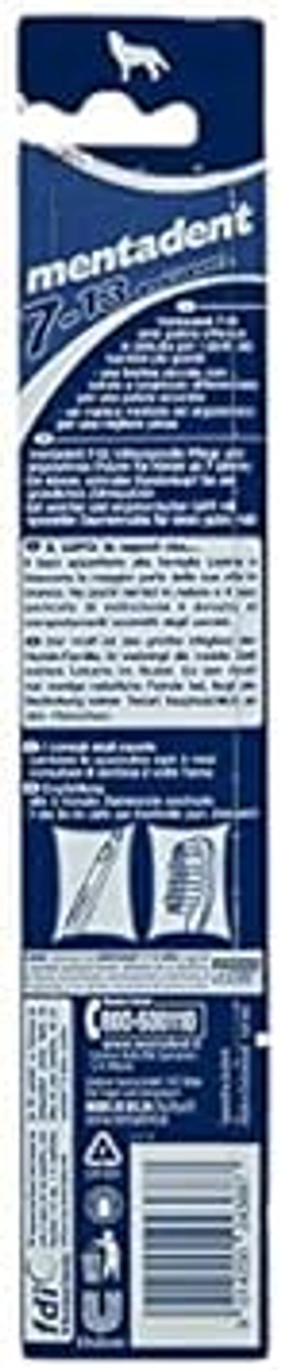 Mentadent - Toothbrush, with suction cup, Assorted colors
