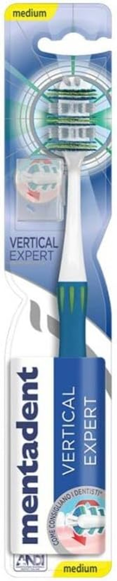 MENTADENT Vertical Expert Medium Toothbrush