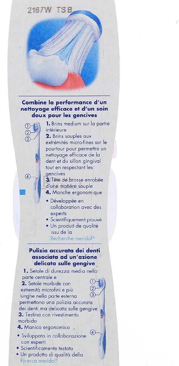 Méridol Toothbrush Medium - Yellow