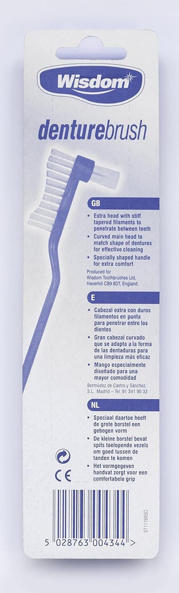 Wisdom Toothbrush Denture