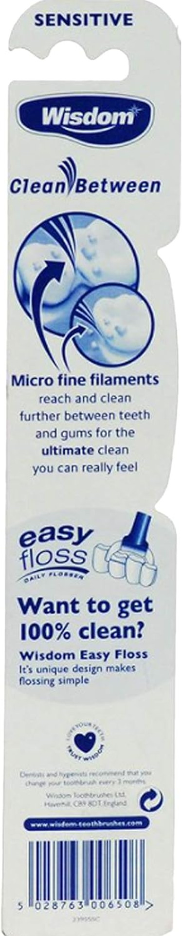 Wisdom Clean Between Toothbrush: Sensitive