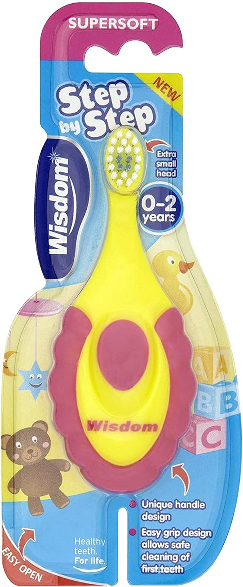 Wisdom Step by Step Supersoft for 0-2 Years Toothbrush - by Wisdom