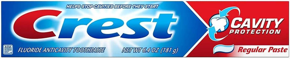 Crest Cavity Protection Toothpaste, Regular - 6.4 Oz