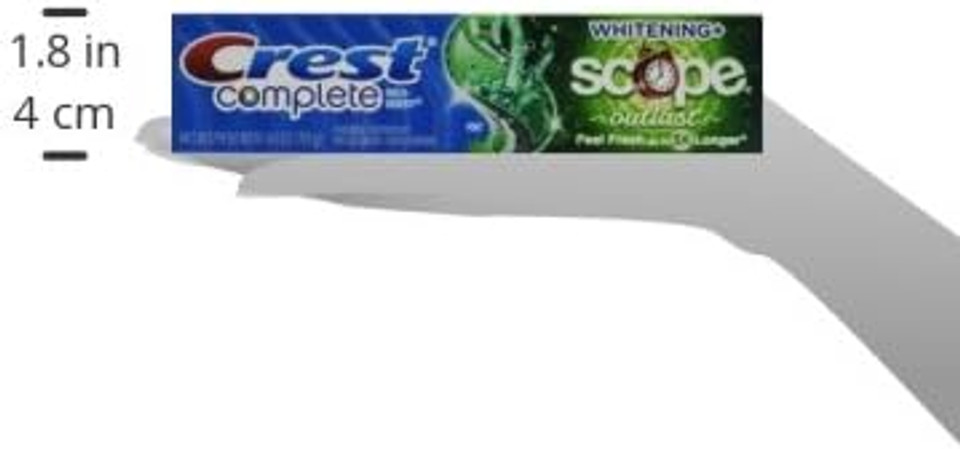 Crest Crest Extra White Plus Scope Outlast Toothpaste Long Lasting Mint, Long Lasting Mint 4 Ounce by Crest