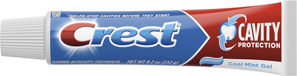 Crest Cavity Protection Toothpaste Gel Cool Mint 8. 20 oz