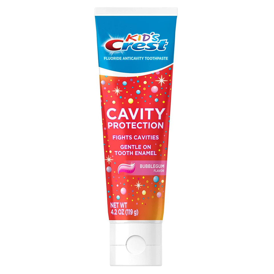 Crest Kid's Crest Cavity Protection Toothpaste Gel Formula, Bubblegum, 4.2 Ounce Crest Kid's Crest Cavity Protection Toothpaste Gel Formula, Bubblegum, 4.2 Ounce