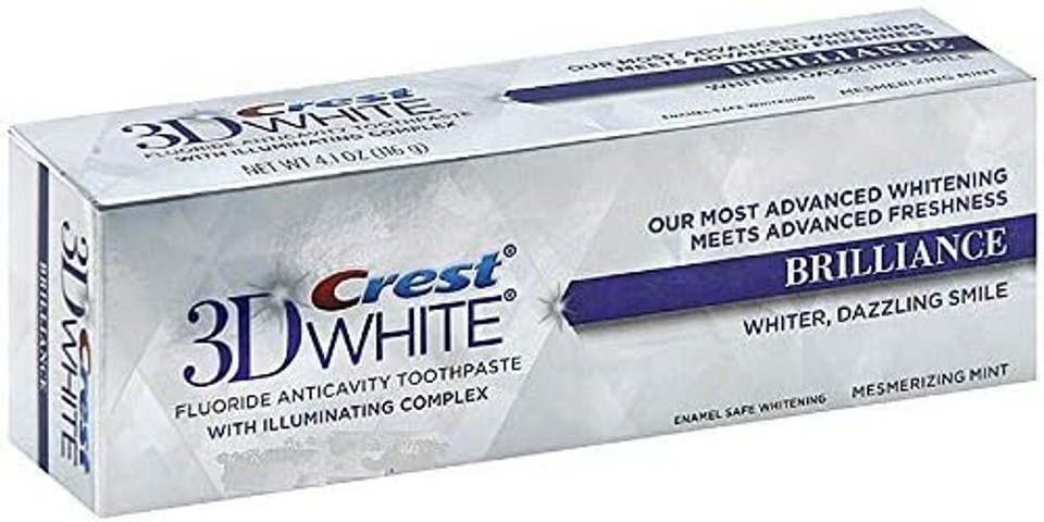 Crest 3d White Fluoride Anticavity Toothpaste Mesmerizing Mint- 0.85 Oz