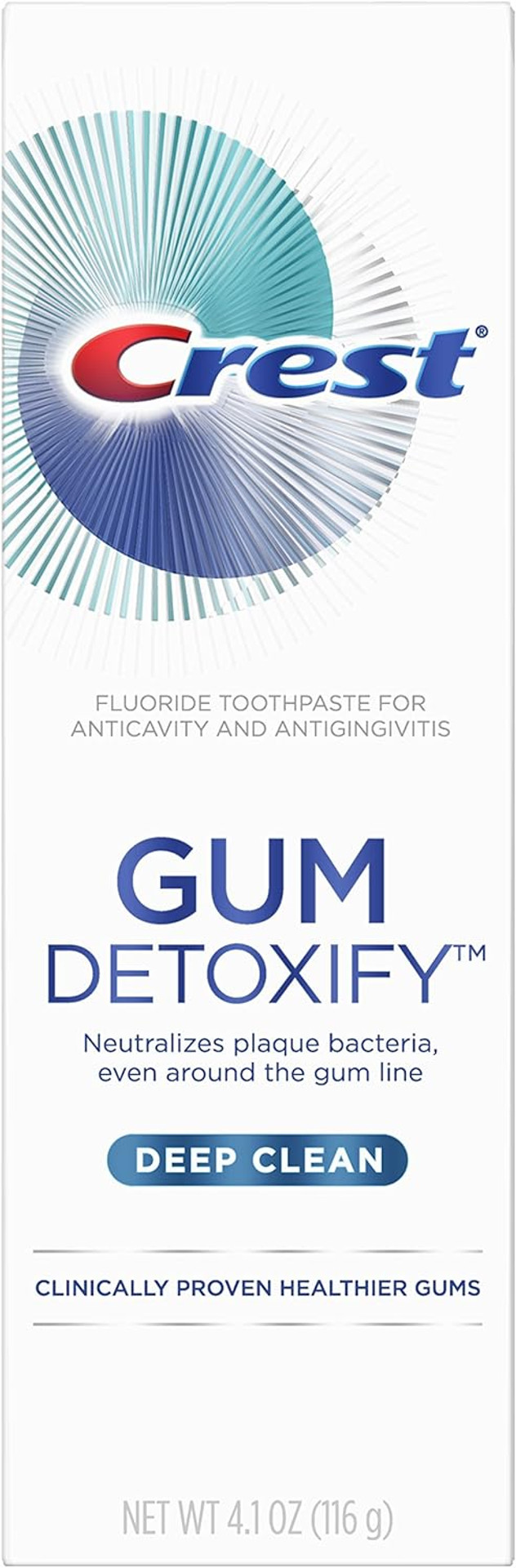 Crest Gum Detoxify Deep Clean Toothpaste