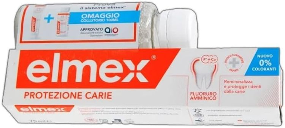 Elmex Sensitive Toothpaste + Mouthwash