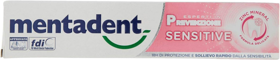 Mentadent S Sensitive and Gengive Toothpaste, 75 ml