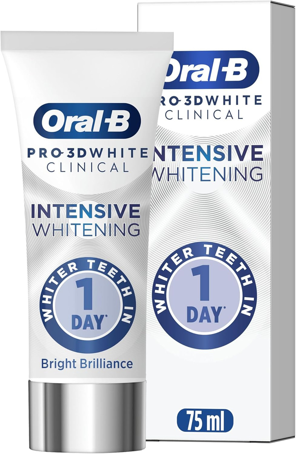Oral-B Pro-3D White Clinical Intensive Whitening Toothpaste Bright Brilliance 75ml
