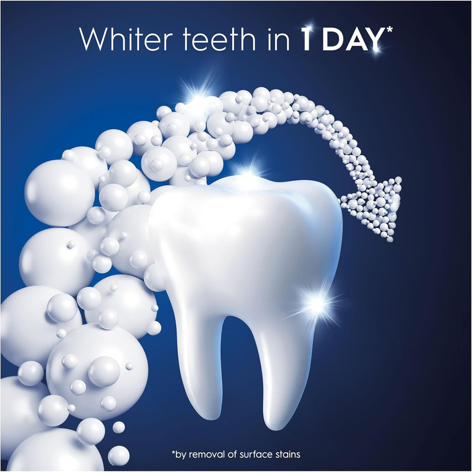 Oral-B Pro-3D White Clinical Intensive Whitening Toothpaste Bright Brilliance 75ml