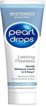 Pearl Drops - Lasting Flawless Professional Daily Toothpaste - Whiter Teeth In 3 Days - 75 ml (Pack of 1)