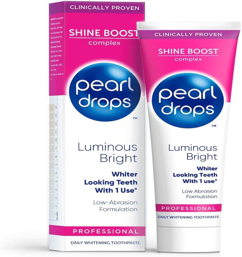 Pearl Drops Luminous Bright Professional Daily Toothpaste, 75ml