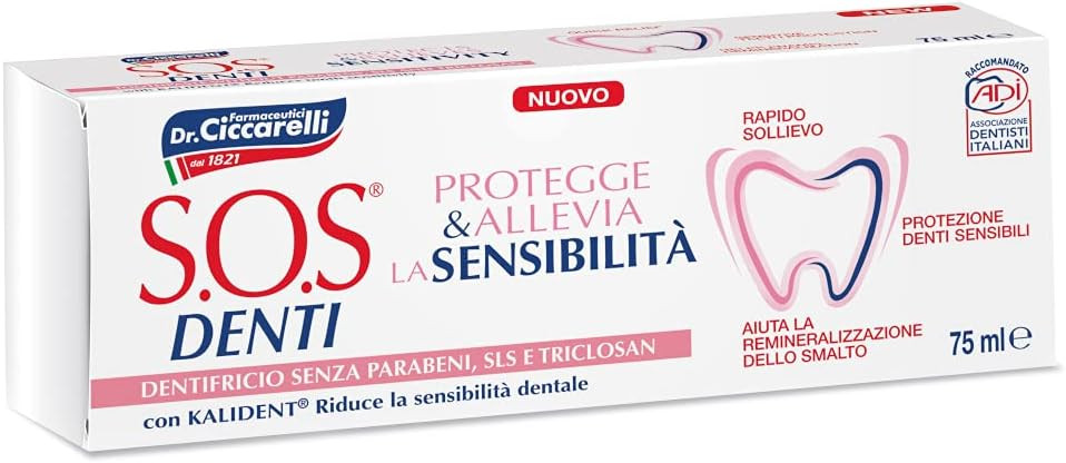 S.O.S Denti - Toothpaste for Sensitive Teeth 75 ml