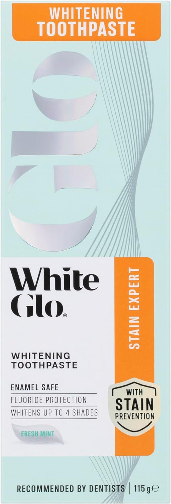 White Glo Stain Expert Toothpaste 115g
