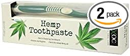 Hemp Toothpaste 100ml XOC Contains Natural Hemp Oil + Toothbrush