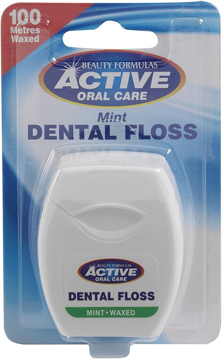 Active Mint Waxed Floss 100M