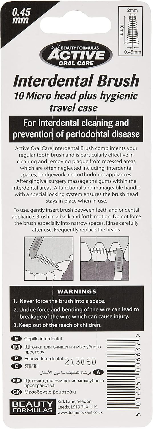 Active Oral Interdental Brush