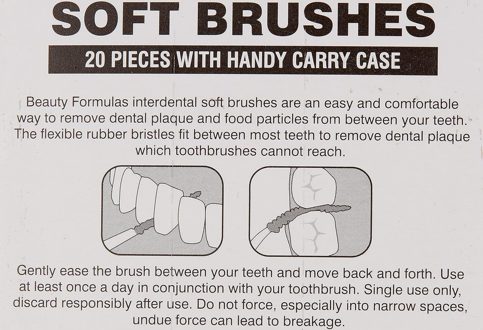 BEAUTY FORMULAS INTERDENTAL Soft Brushes