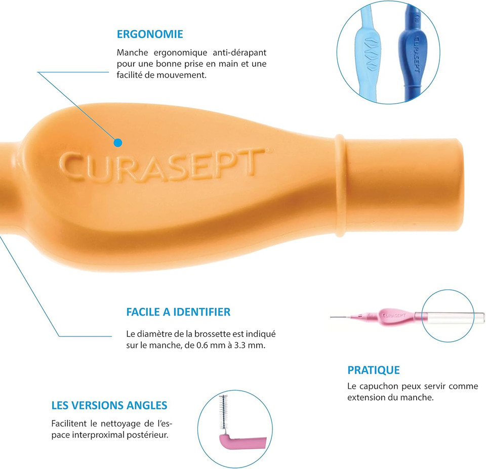 CURASEPT Proxi Angle Interdental Brushes P09 x5