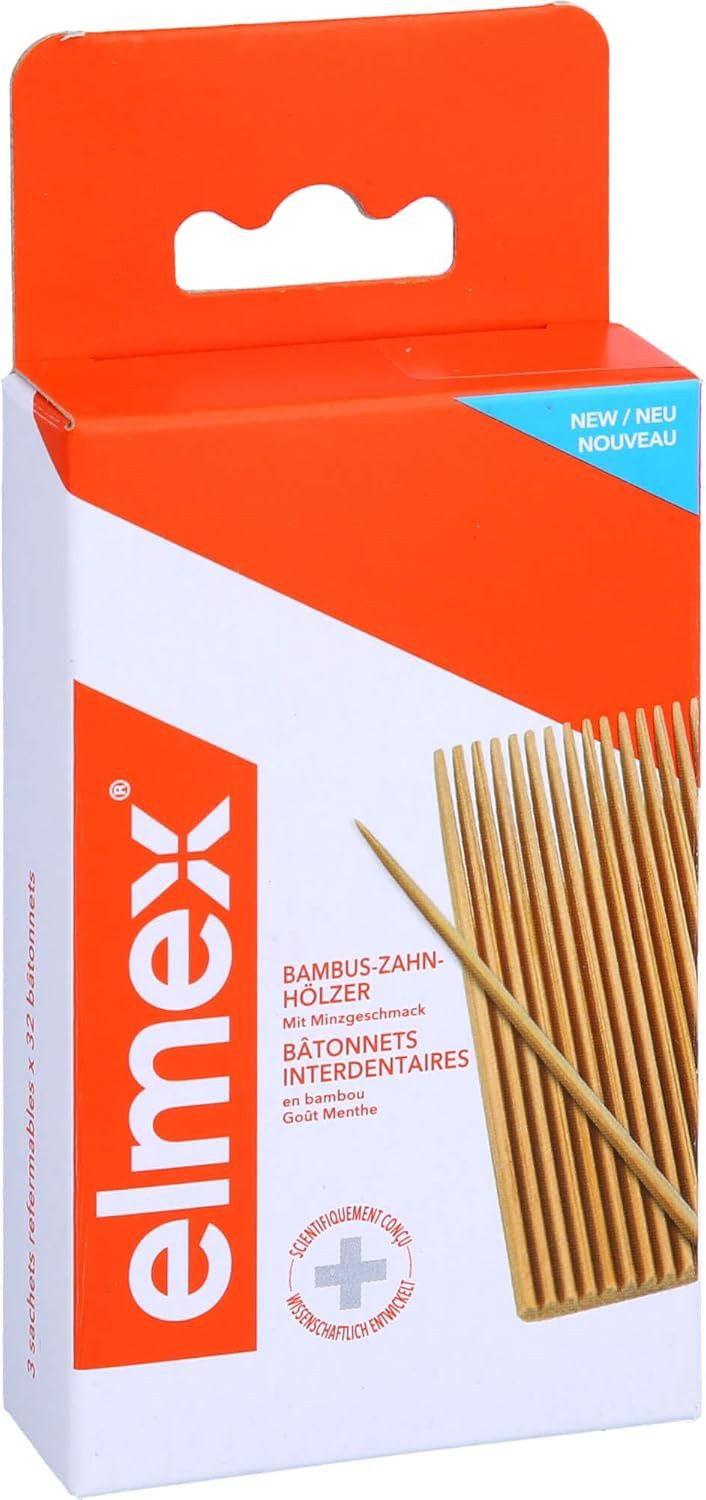 elmex 96 x Bamboo Mint Tooth Woods