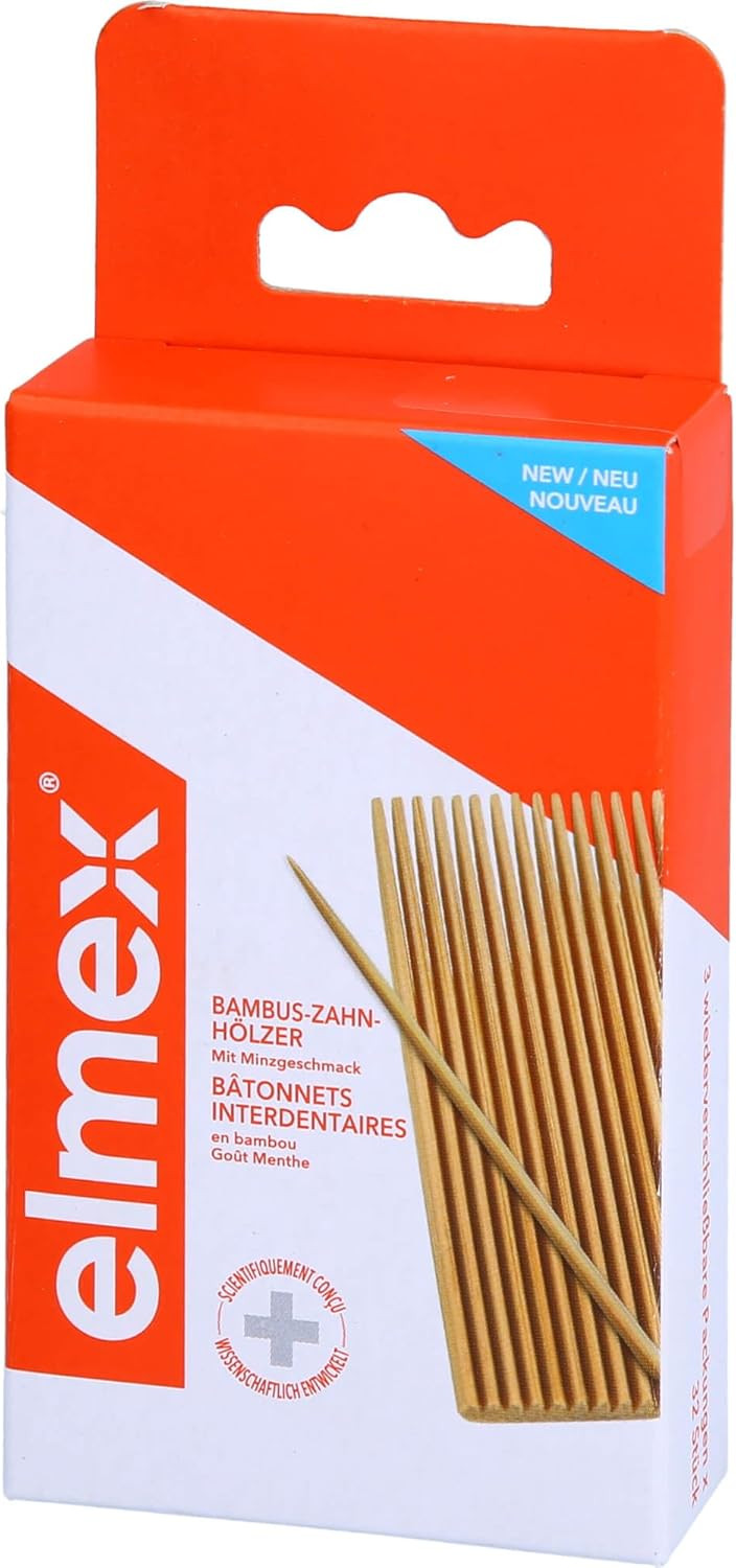 elmex 96 x Bamboo Mint Tooth Woods