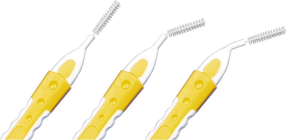Periproducts Denti-Brush Interproximal - 0.7mm Yellow - Pack of 6