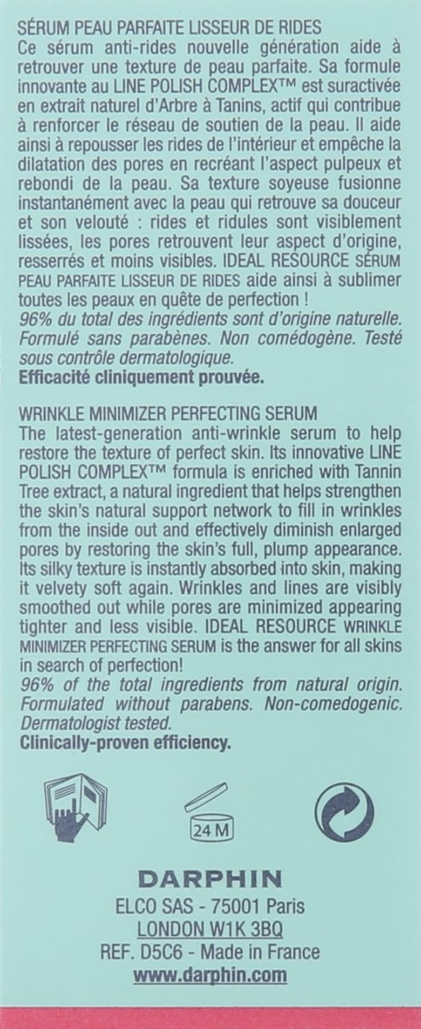 Darphin Ideal Resource Wrinkle Minimizer Perfecting Serum, 1 Ounce