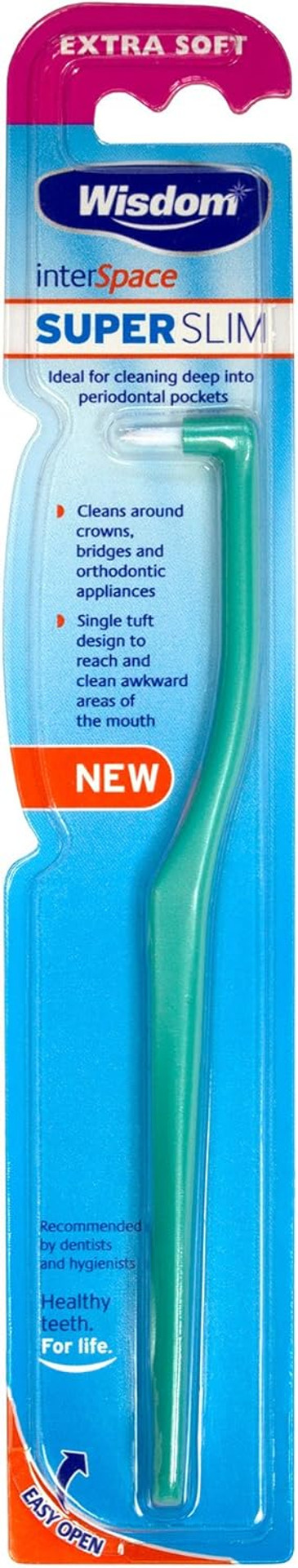 Wisdom Interspace Super Slim Brush, Pack of 6