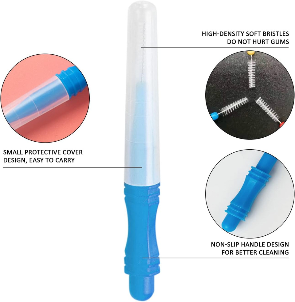 30 Interdental Brushes, Interdental Cleaning Brush, Dental Care, Teeth Cleaning, Interdental Cleaning Brush, Oral Care 30 Interdental Brushes, Interdental Cleaning Brush, Dental Care, Teeth Cleaning, Interdental Cleaning Brush, Oral Care