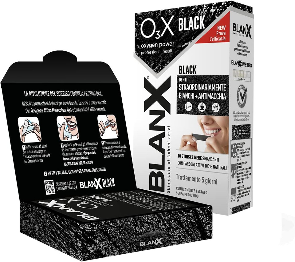 BLANX 100% Natural Activated Carbon Whitening Kit - 620g