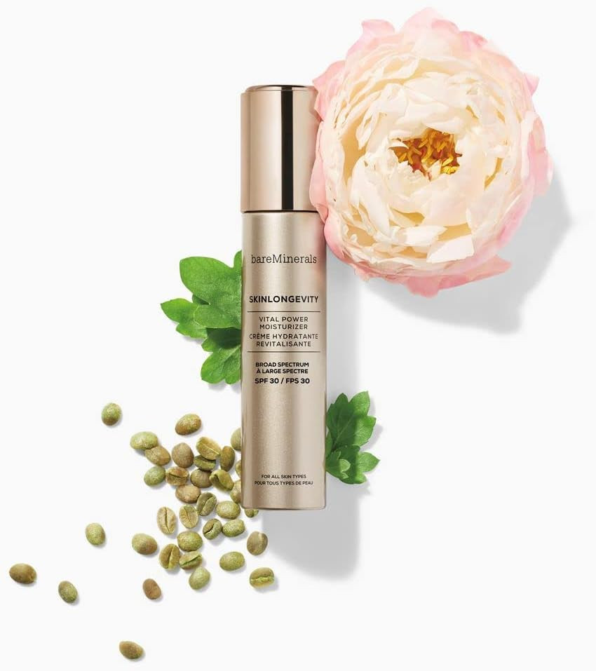 Skinlongevity Vital Power Moisturizer SPF 30 by bareMinerals for Unisex - 1.7 oz Moisturizer, I0096117
