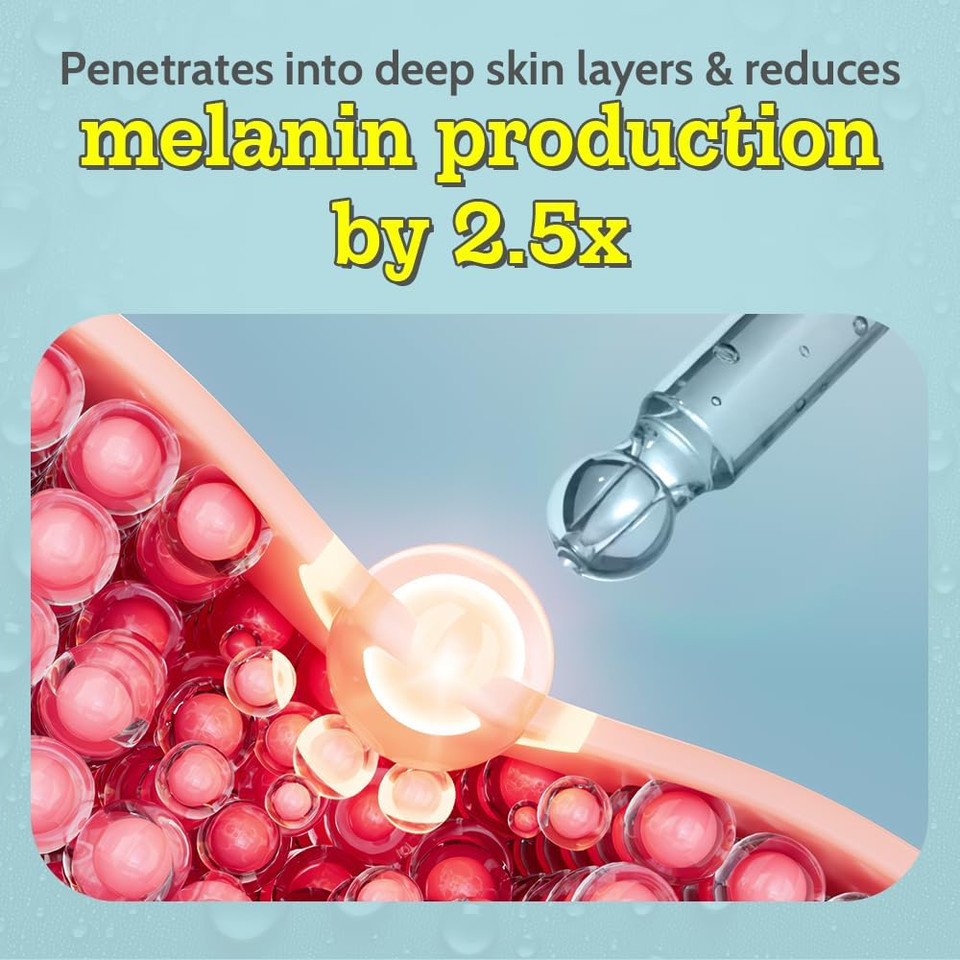 Chemist At Play 10% Vitamin C Face Serum |Brightens & Gives Glow |Fades Dark Spots |Treats Hyperpigmentation| Balances Melanin Production | Ethyl Ascorbic Acid & Glucosamine | For All Skin Types 30ml