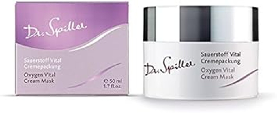 Dr. Spiller - Oxygen Vital Cream Pack | For tired and stressed skin | Activating oxygen supply | With valuable jojoba oil