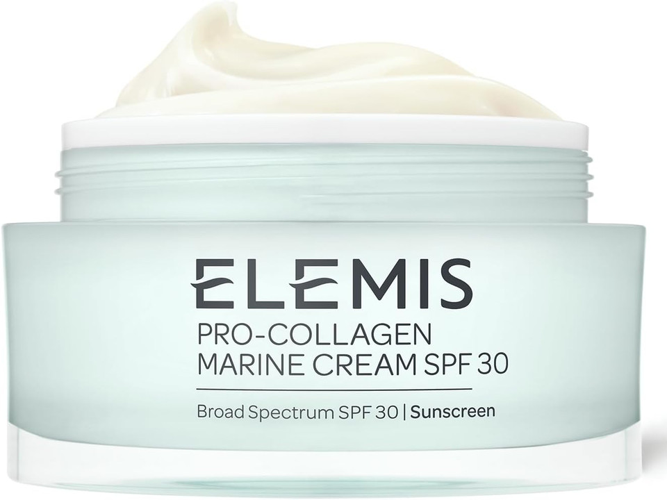 ELEMIS Pro-Collagen Marine Cream  SPF 30, Rose & Ultra-Rich  Anti-Aging Moisturizer for Fine Lines & Wrinkles  Hydrating Day Cream, 50ml & 100ml Sizes Available
