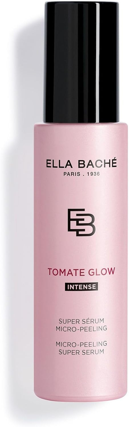 Ella Baché Tomate Glow Micro Peeling Power Serum 30 ml - Smoothing Serum for Pale Skin with Antioxidants, AHA Trio & Vitamin C - Skin Renewal Treatment Against Imperfections