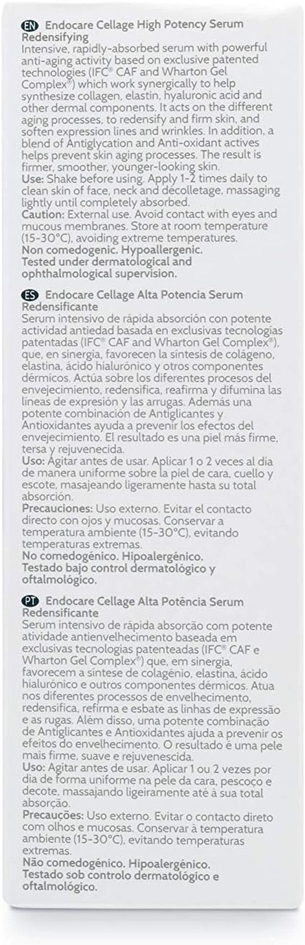 Endocare Cellage Serum High Power Redensifier 30ml