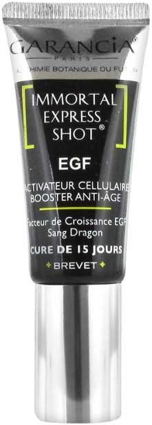 Garancia Immortal Express Shot EGF Cellulor Activator Serum Anti-Ageing Booster 15 Milliliters