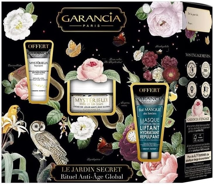 Garancia Mystérieux Mille et Un Jours Global Anti-Aging Day Cream 30 ml + Free Global Anti-Aging Ritual