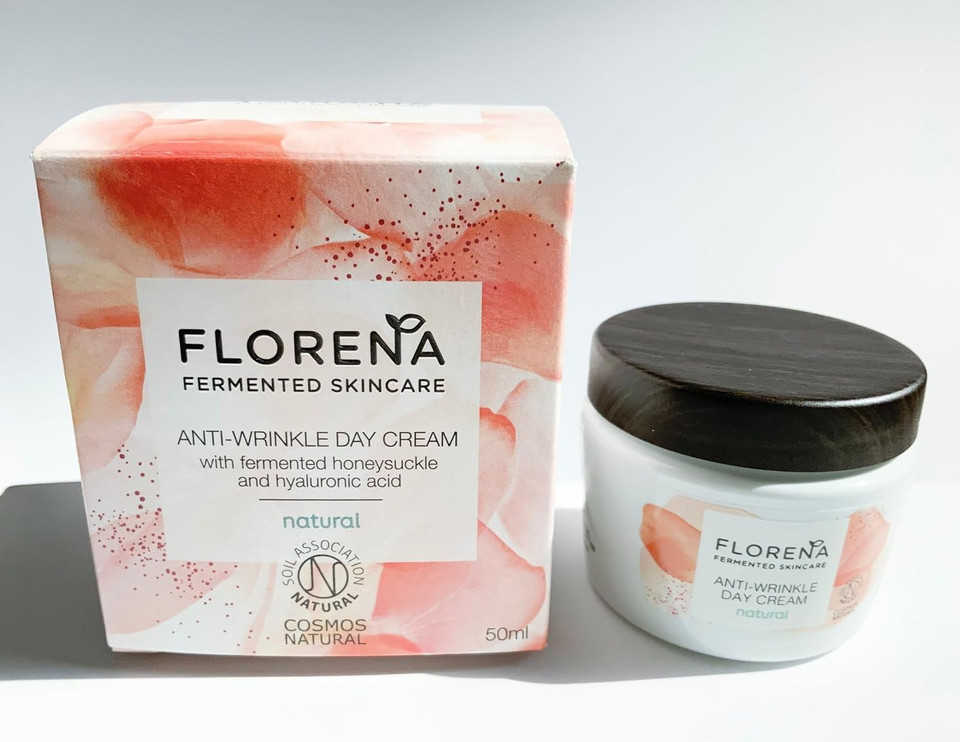 3 x Florena Fermented Skincare Vegan Anti Wrinkle Day Cream 50ml