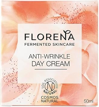 3 x Florena Fermented Skincare Vegan Anti Wrinkle Day Cream 50ml