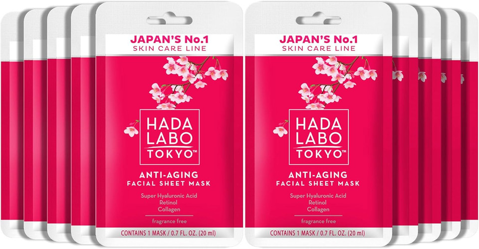 Hada Labo Tokyo - Anti-Ageing Super Hydrator Lotion with Super Hyaluronic Acid, Collagen & Retinol, for Age 40+, 150 ml Bottle (Pack of 1)