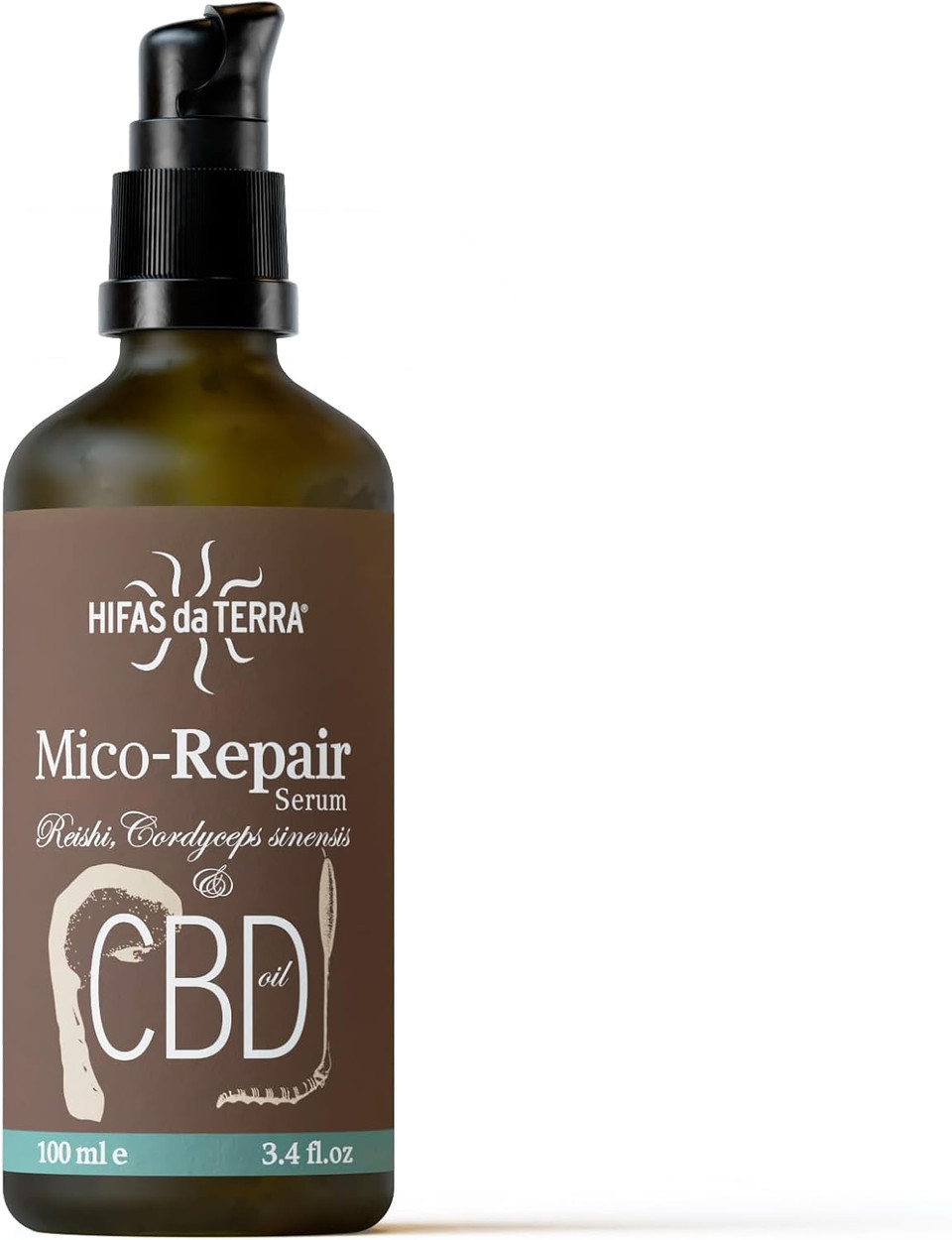 Mico Repair Serum Reishi, Cordyceps y CBD 100ml Hifas da Terra