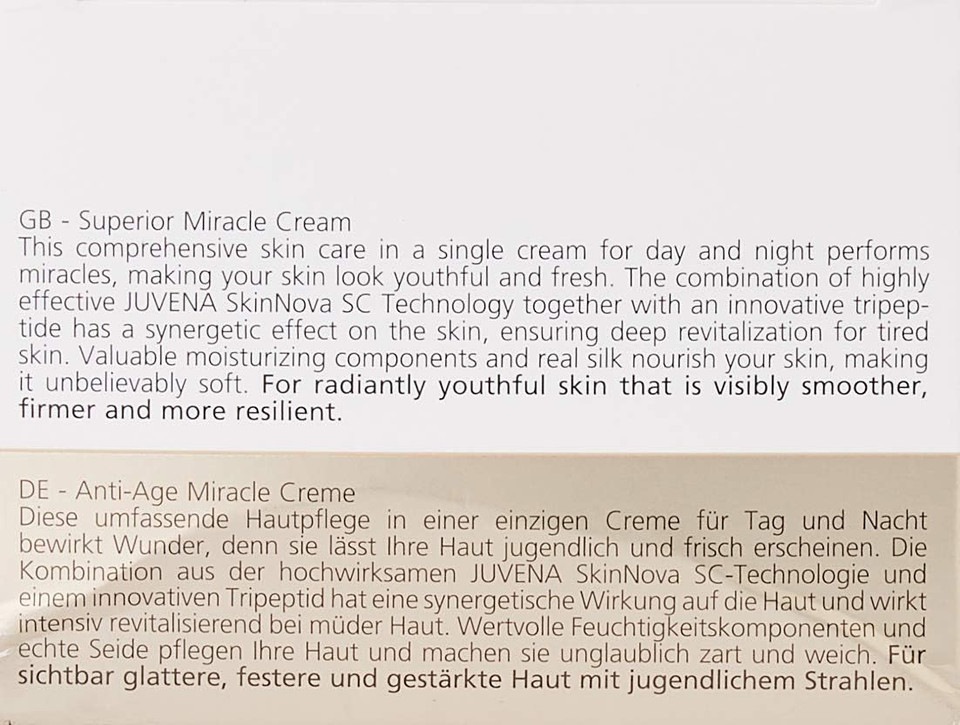 Juvena Skin Specialists Superior Miracle Cream 75 ml