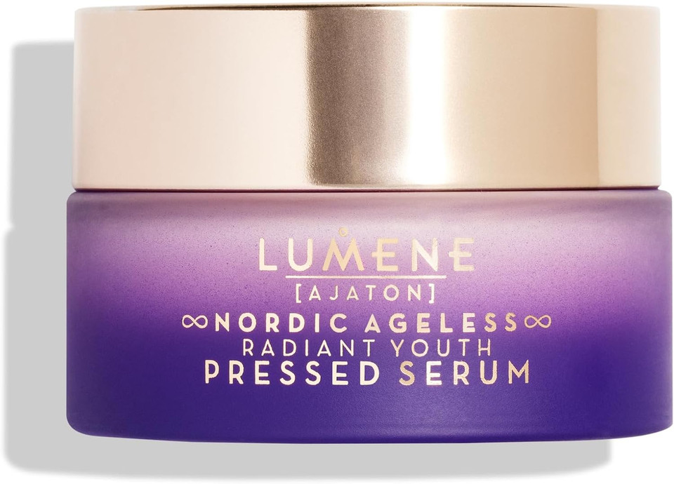 LUMENE Nordic Ageless [AJATON] Radiant Youth Pressed Serum, Vegan 50ml